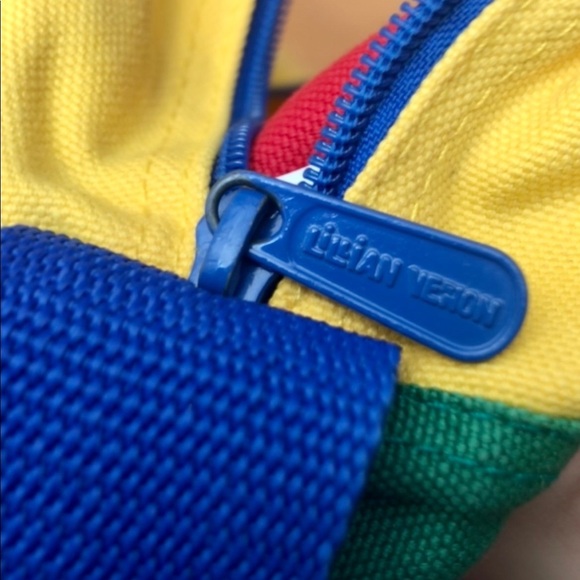 Lilian Vernon Kids MICHAEL Color Block Travel Bag - Picture 5 of 6